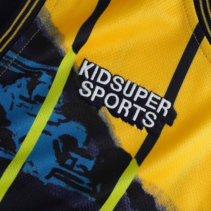 Баскетбольная джерси Indiana Pacers NBA & KidSuper Studios by Fanatics Hometown Gold Jersey
