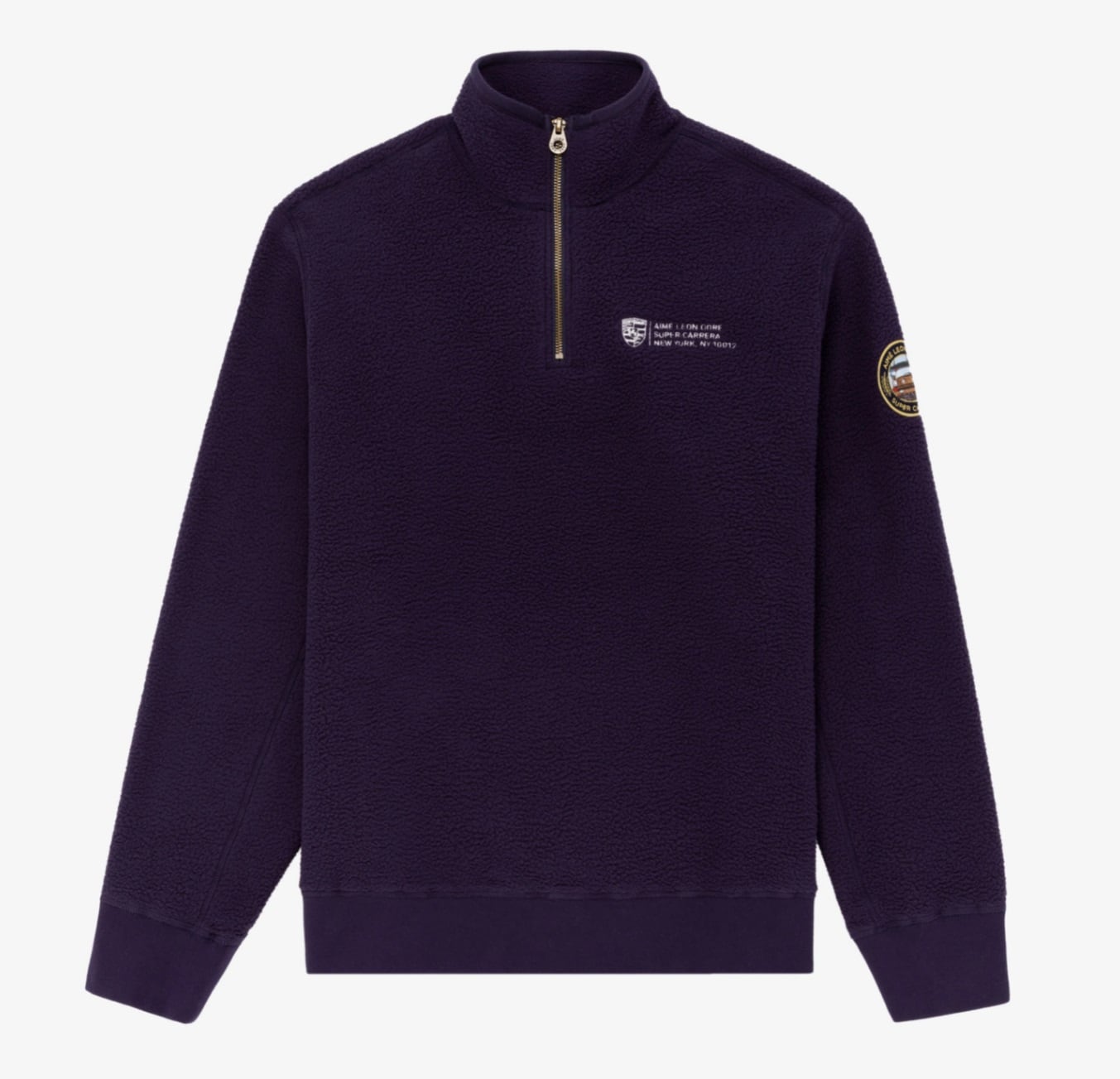 Пуловер Aime Leon Dore x Porsche 911SC Fleece Quarter Zip Pullover Navy