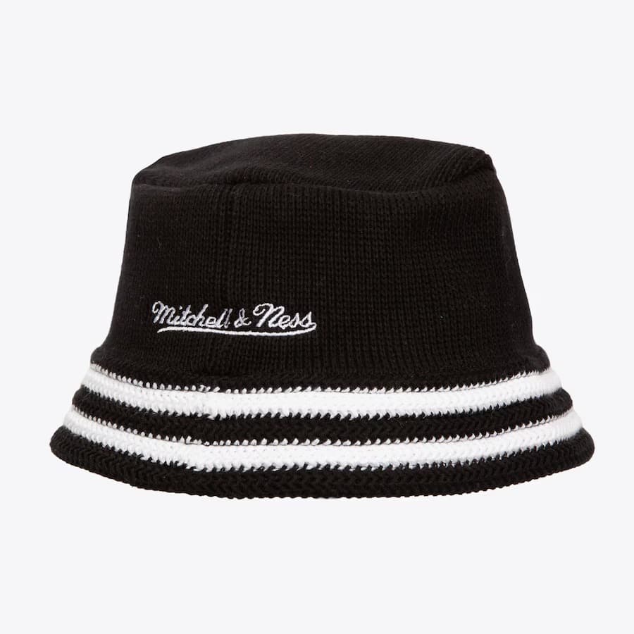 Панама Mitchell & Ness Black Boston Bruins Vintage Hockey Knucket Bucket Hat