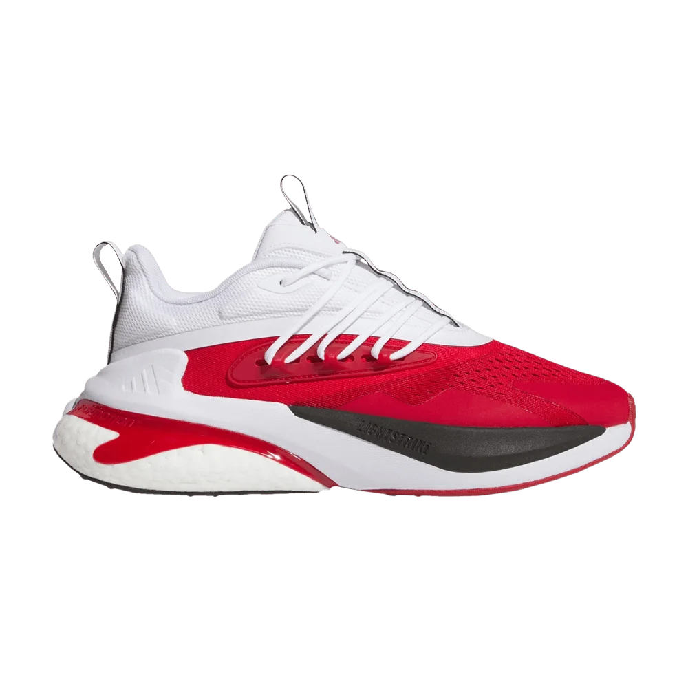 Кроссовки Adidas AlphaBoost V2 'Power Red White'