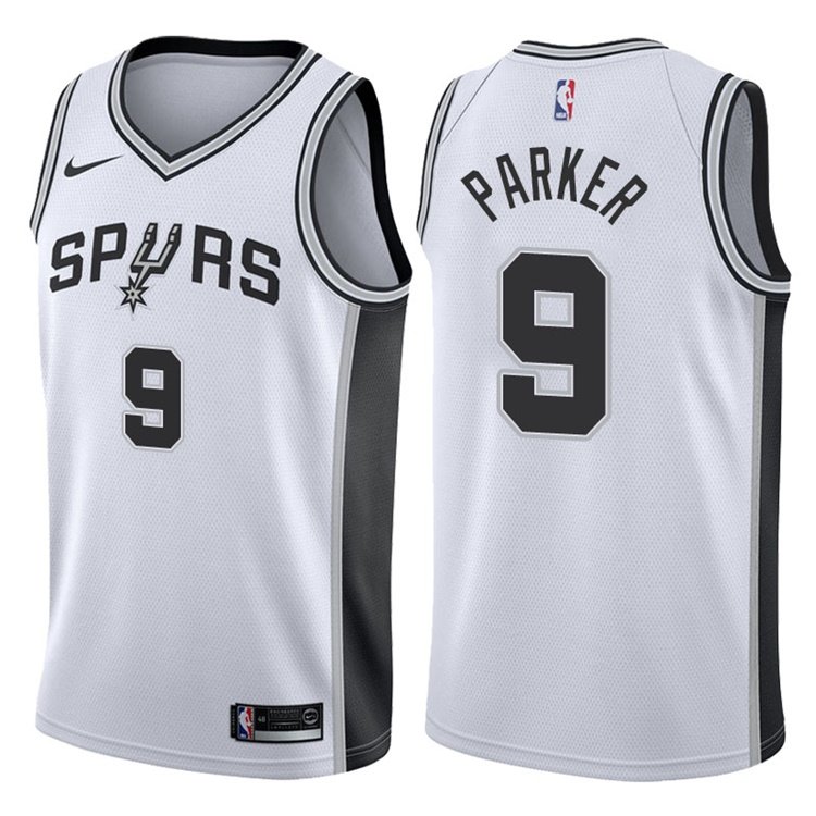 2017-18-Tony-Parker-San-Antonio-Spurs-9-Association-White