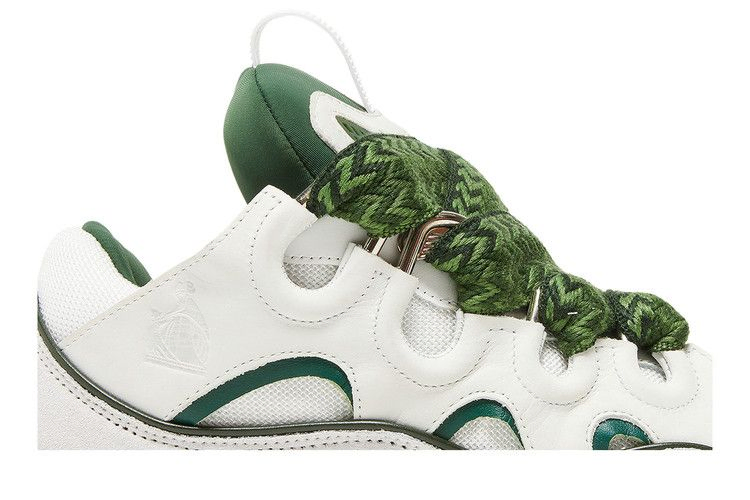 Кроссовки Lanvin Curb Sneakers 'White Khaki'