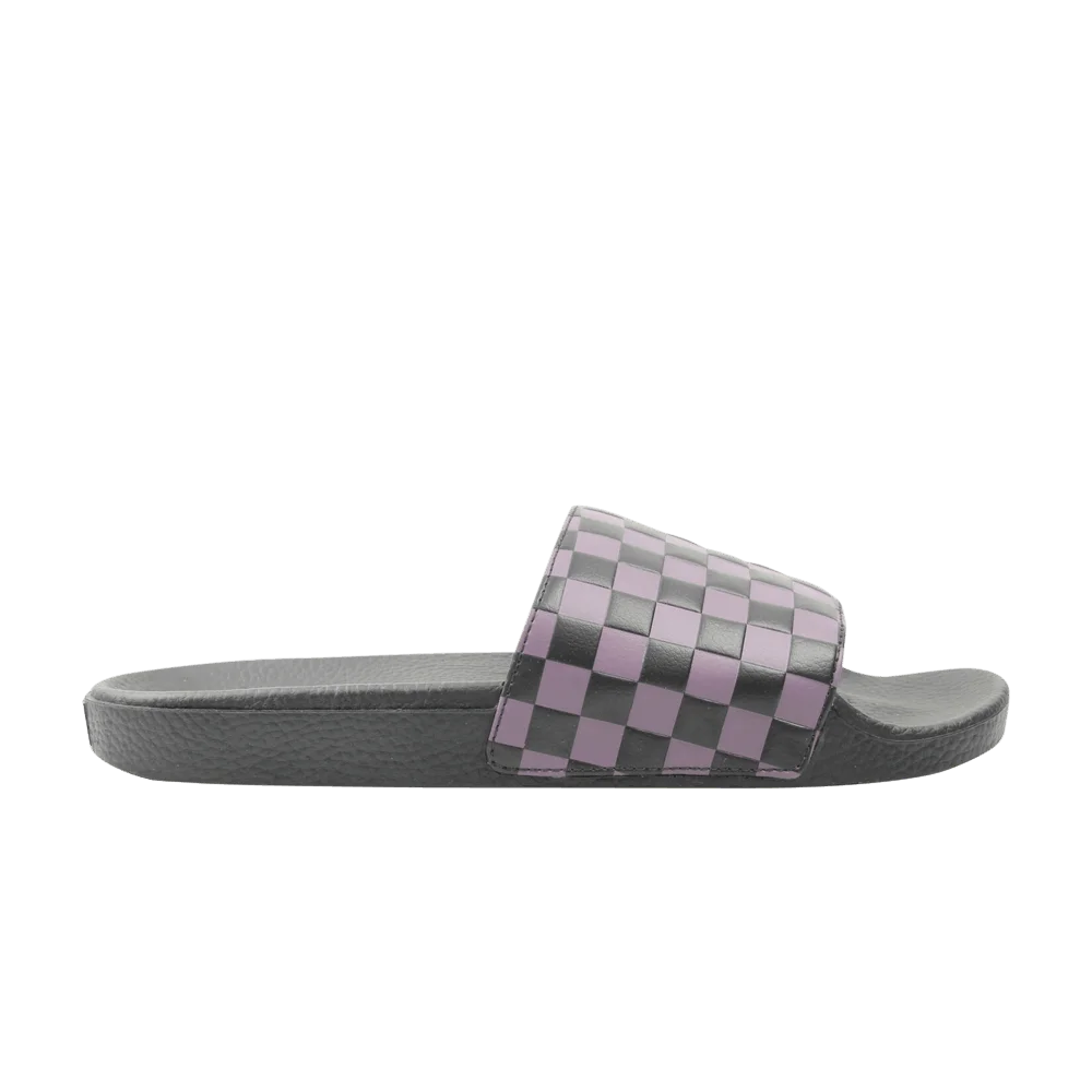 Vans Slide-On 'Checkerboard Plum'