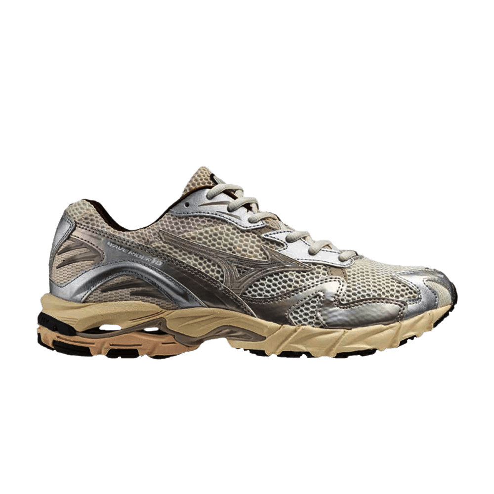 Кроссовки Mizuno Wave Rider 10 'Snow White Silver Cloud'
