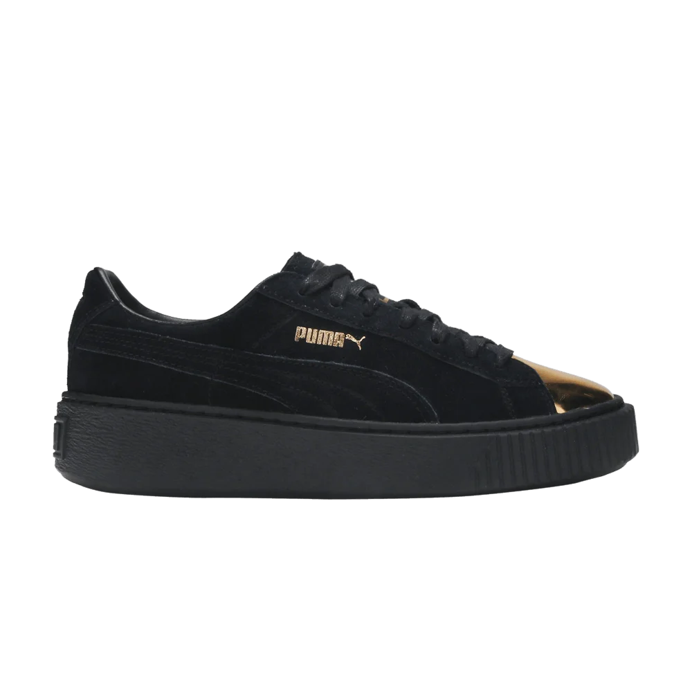 Krossovki-Puma-Wmns-Suede-Platform-Gold