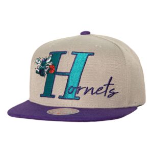 Mitchell-Ness-Top-Letter-Snapback-HWC-Charlotte-Hornets-Hat-300x300