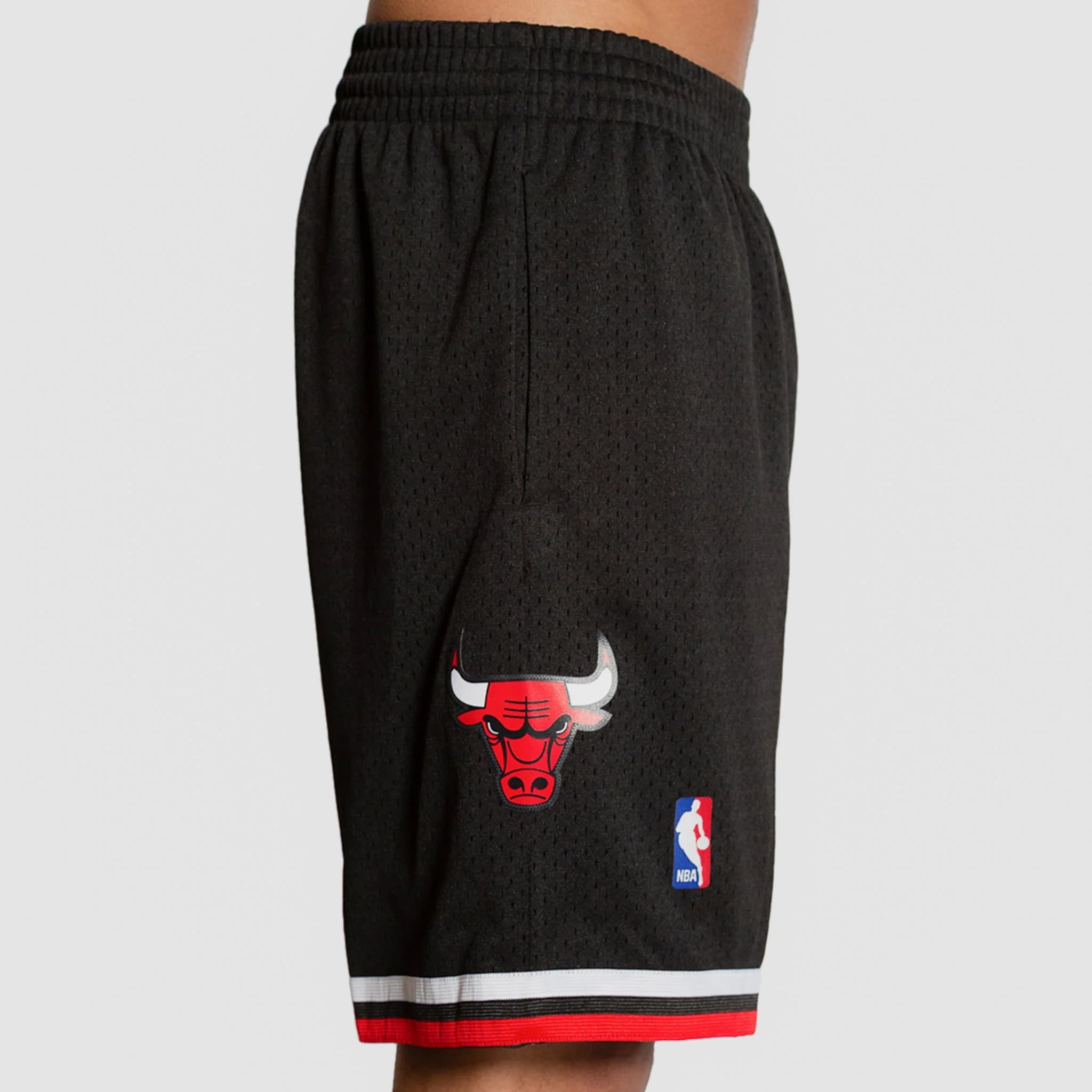 Спортивные шорты Mitchell & Ness Chicago Bulls 1997-98 Hardwood Classics Throwback Swingman NBA Black Shorts