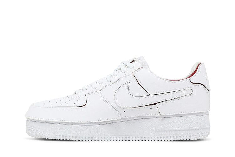 Кроссовки Nike Air Force 1/1 'White Varsity Red'