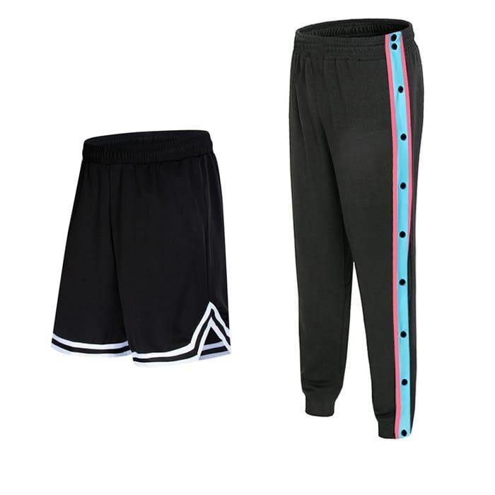 Баскетбольные шорты Daiong Blue Stripe Pants Set