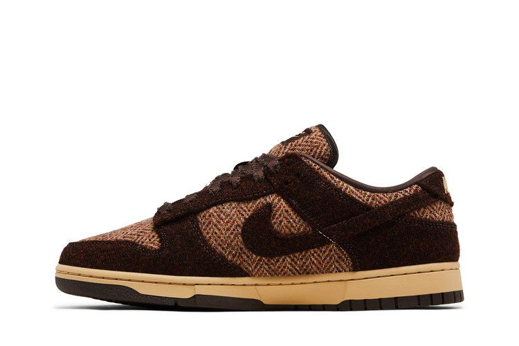 Кроссовки Harris Tweed x Nike Wmns Dunk Low 'Sesame'