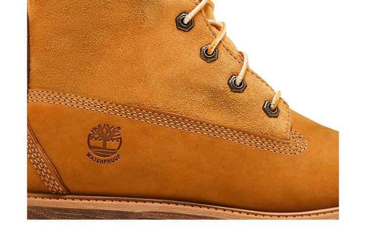 Timberland Wmns Fleece Fold Down Boot 'Wheat'