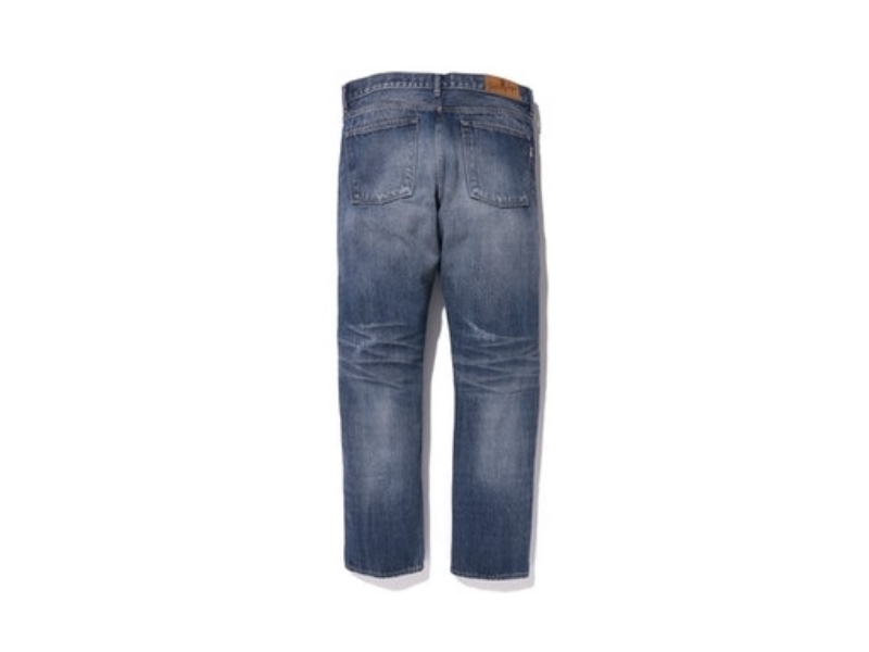 Спортивные штаны BAPE 2008 Type-05 Damage Denim Pants Indigo