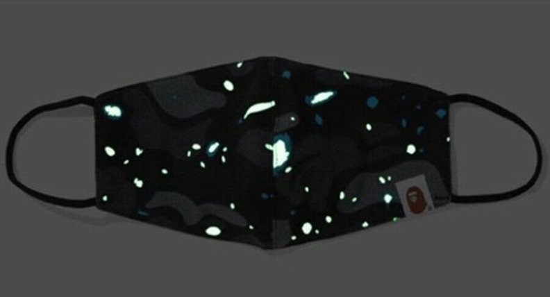 Маска BAPE Space Camo Mask (FW20) Black