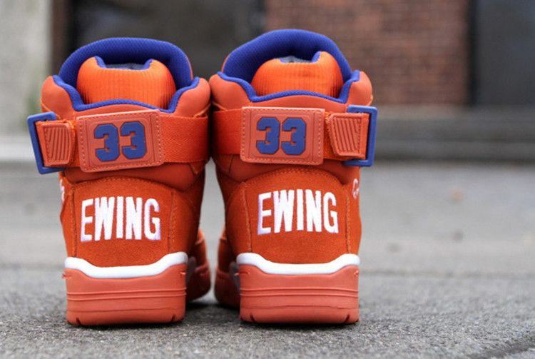 Кроссовки Ewing 33 Hi 'Orange Suede'