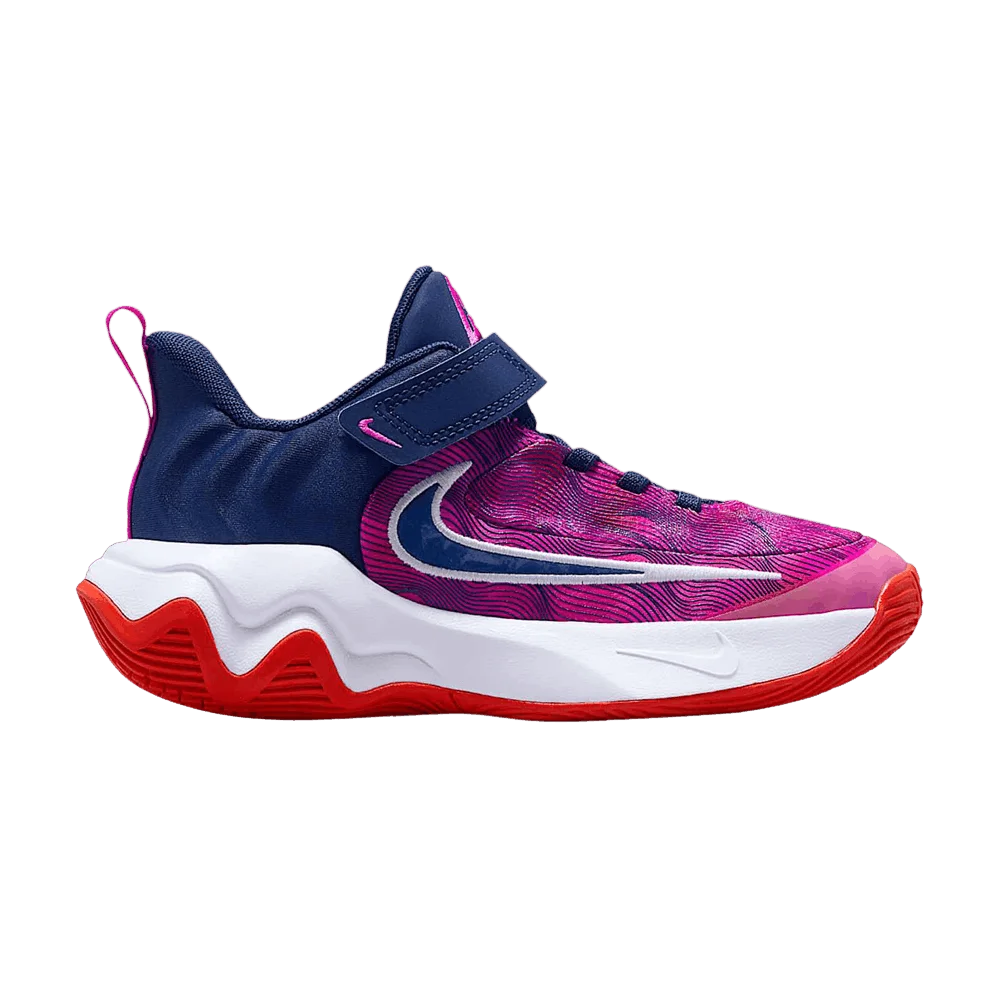 Кроссовки Nike Giannis Immortality 4 SE PS 'Picante Red Midnight Navy'