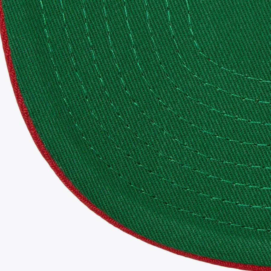 Бейсболка Mitchell & Ness Green Seattle SuperSonics Hardwood Classics All In 2.0 Pro Crown Snapback Hat