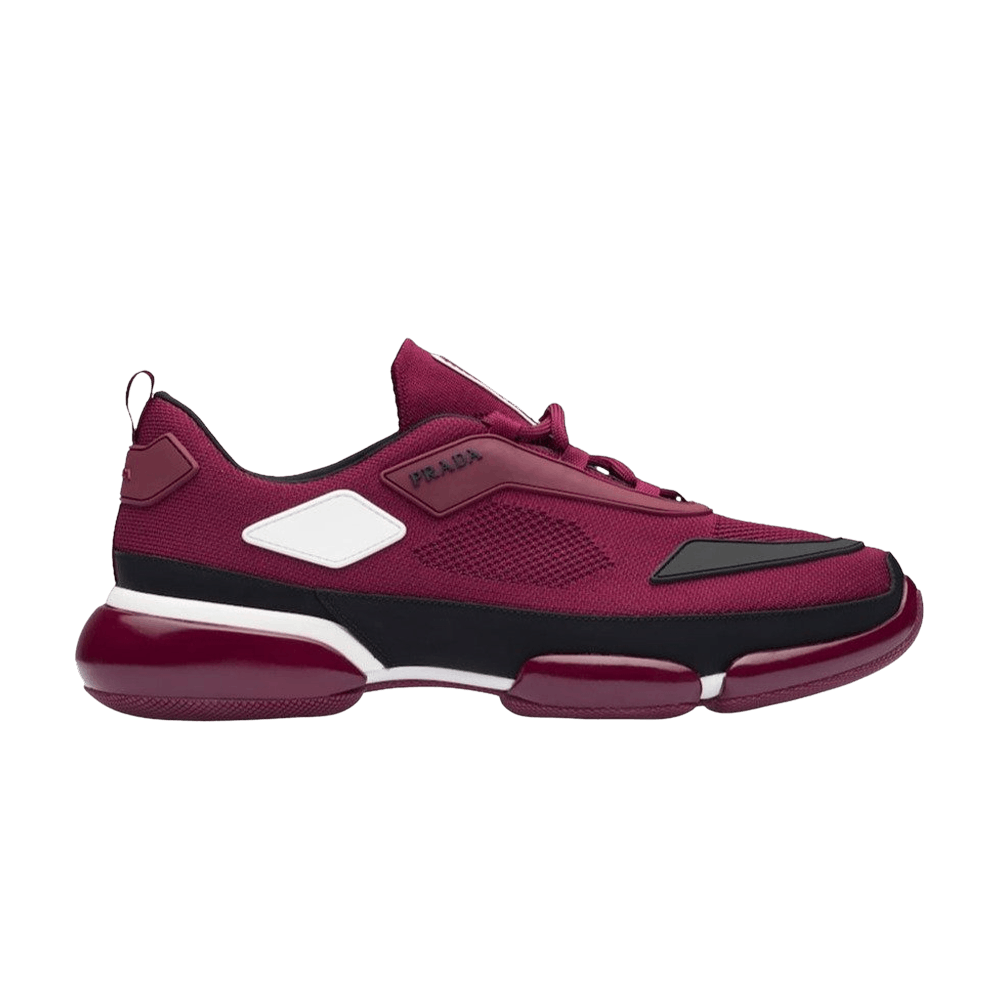 Кроссовки Prada Cloudbust Knit 'Burgundy'