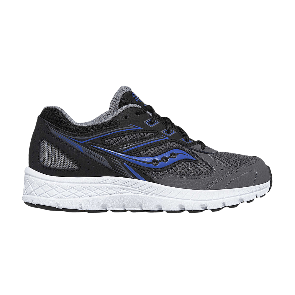 Кроссовки Saucony Cohesion 14 Lace Big Kid 'Black Grey Blue'