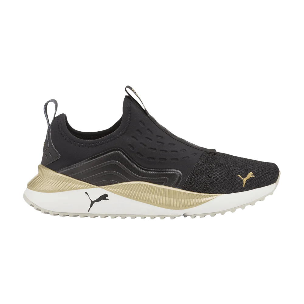 Krossovki-Puma-Pacer-Future-Slip-On-Black-Team-Gold
