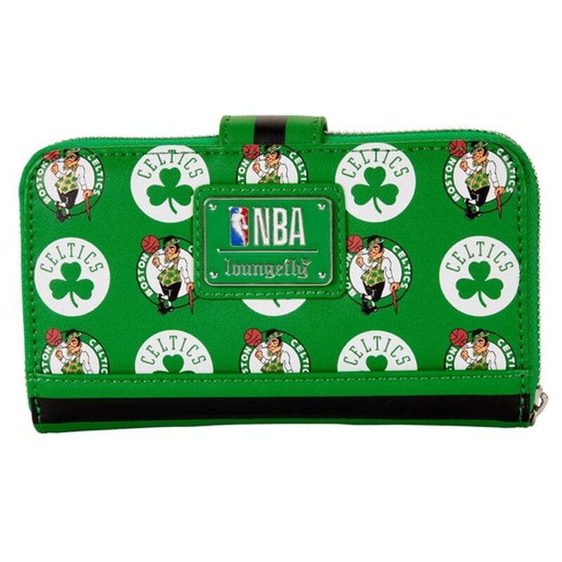 Кошелёк NBA Boston Celtics Logo Zip Around Wallet