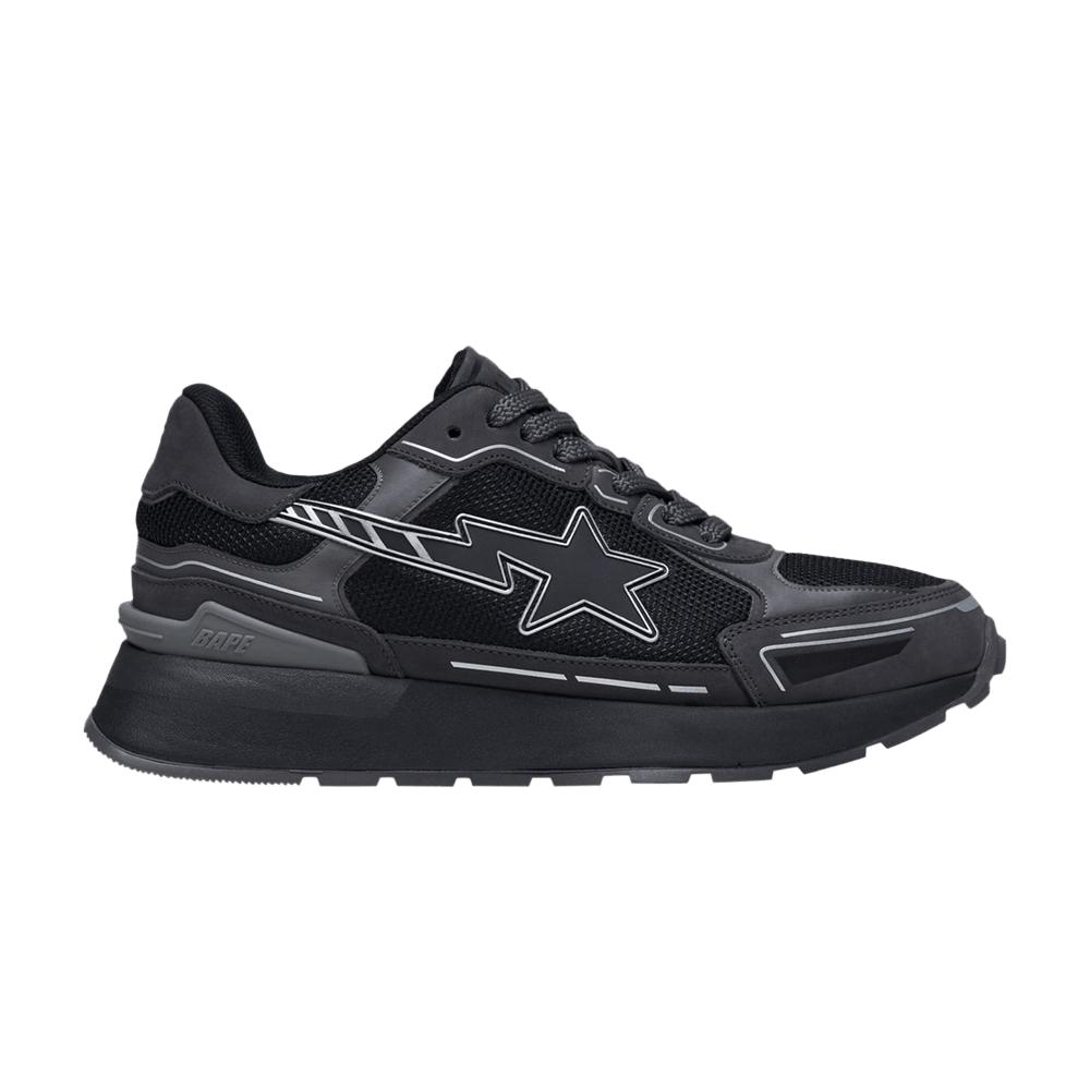 Кроссовки BAPE Wmns Cross Sta 'Black'