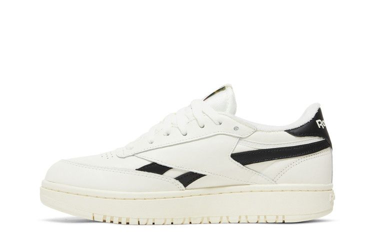 Кроссовки Reebok Wmns Club C Double 'Chalk Black'