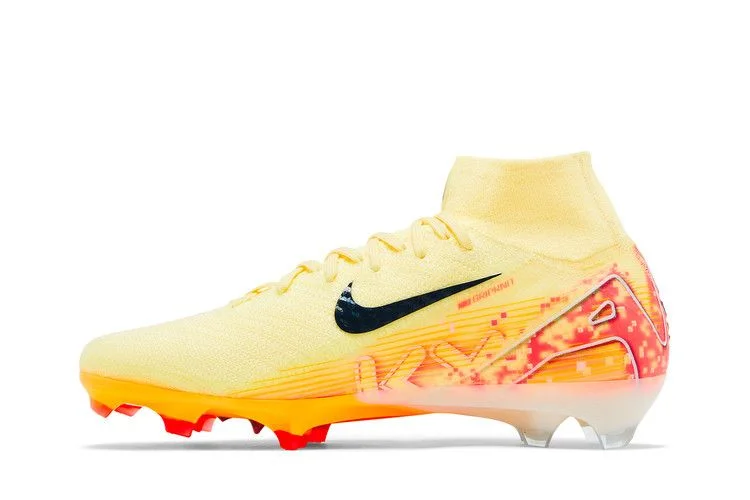 Кроссовки Kylian Mbappé x Nike Zoom Mercurial Superfly 10 Elite FG 'Light Laser Orange'