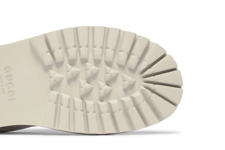 Сандалии Gucci Slip On Sandal 'Cut Out Monogram - Mystic White'