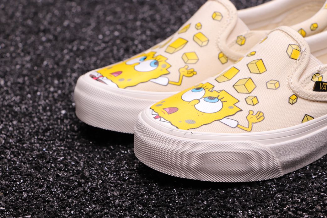 Vans-Slip-On-Spongebob-Yellow-12