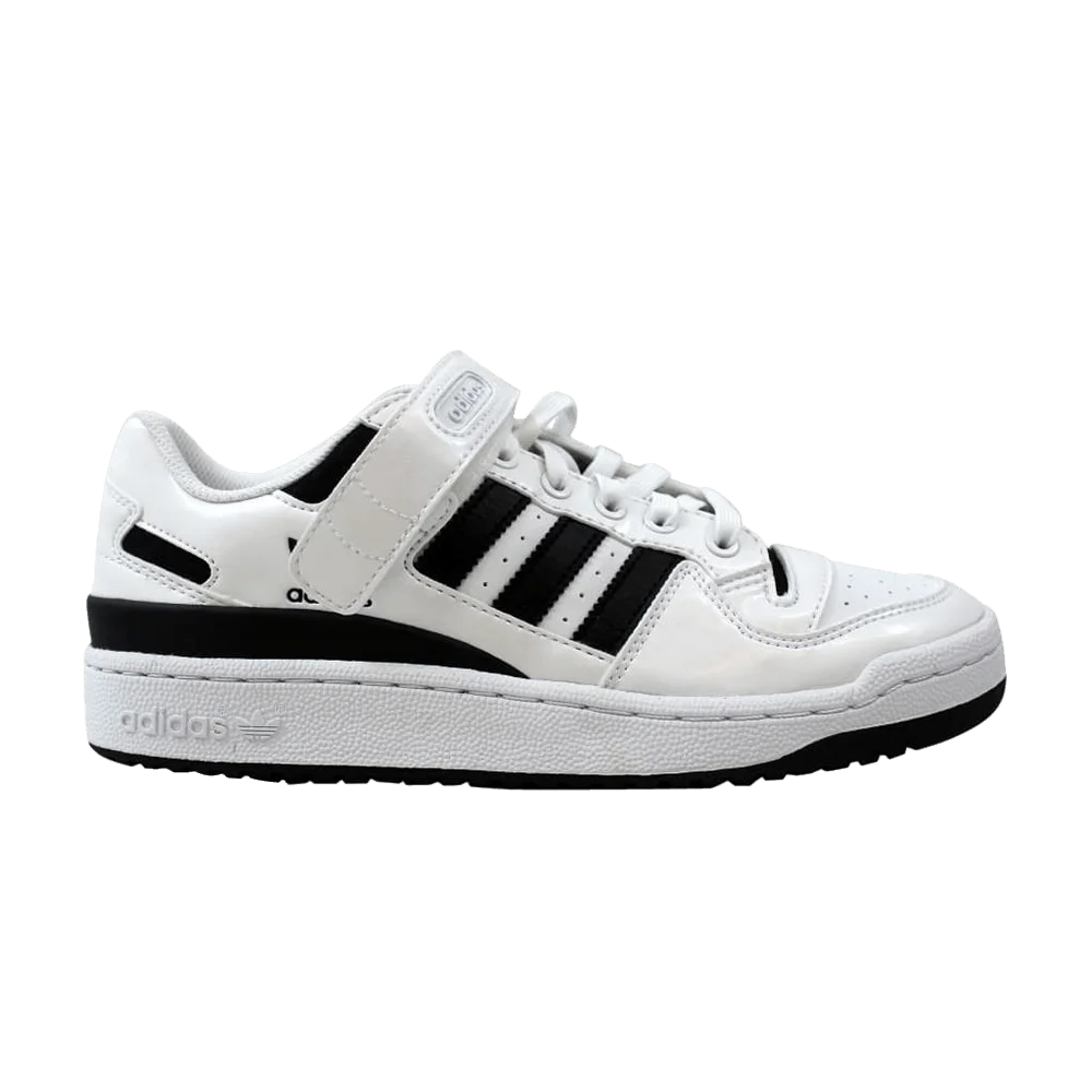 Krossovki-Adidas-Forum-Lo-White-Black-Gold