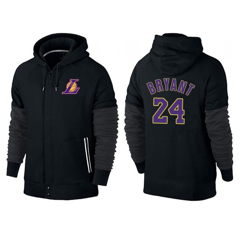 Толстовка Ehot Bryant Lakers Black Hoodie