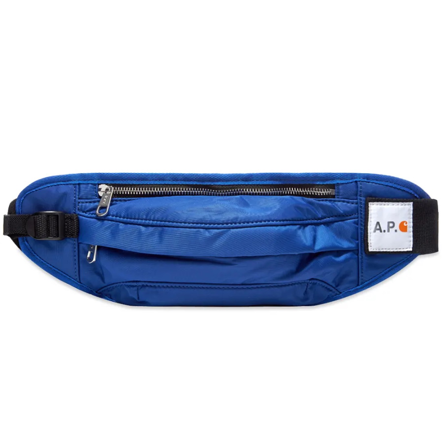 Сумка A.P.C. Banane Carhartt Waist Bag Indigo