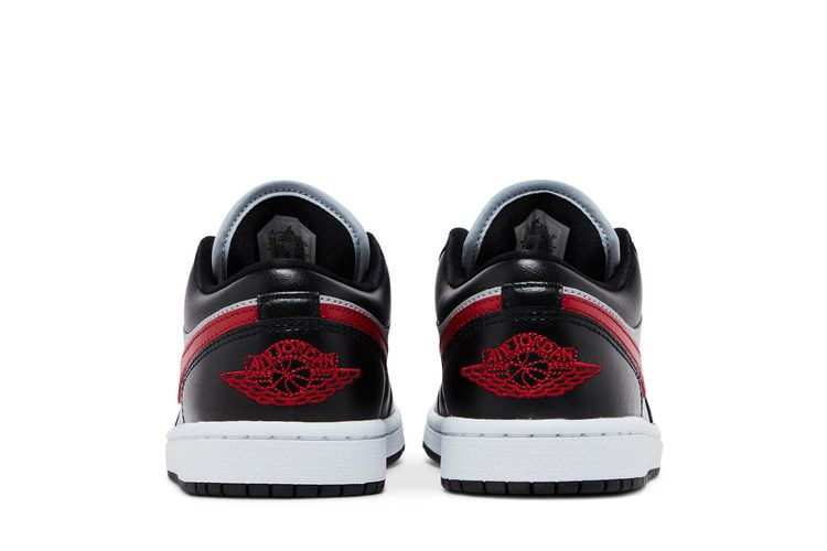 Кроссовки Wmns Air Jordan 1 Low 'Wolf Grey Gym Red'