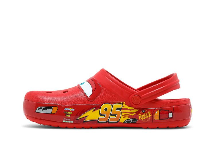Кроссовки Crocs Cars x Classic Clog 'Lightning McQueen' 2021