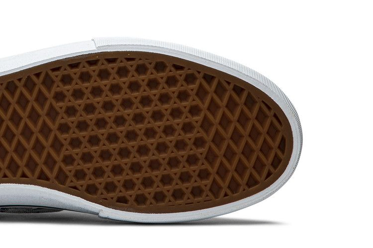 Кроссовки Vans Supreme x Classic Slip-On Pro 'Diamond Plate White'