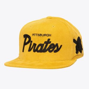 Mitchell-Ness-Gold-Pittsburgh-Pirates-Corduroy-Snapback-Hat-300x300