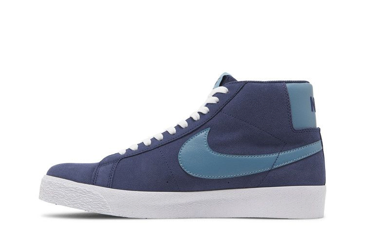 Кроссовки Nike Zoom Blazer Mid SB 'Navy Aqua'
