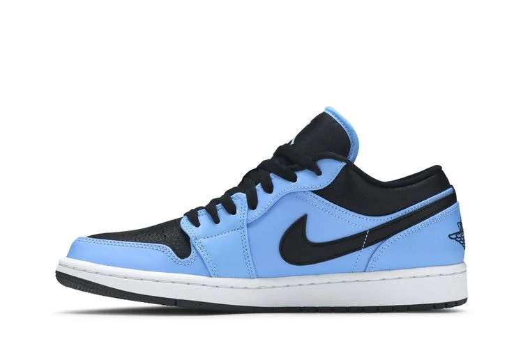 Кроссовки Air Jordan 1 Low 'University Blue Black'