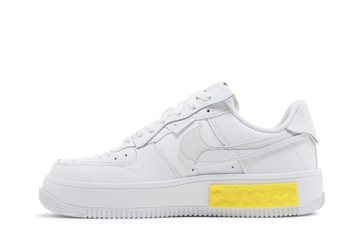 Кроссовки Nike Wmns Air Force 1 Fontanka 'White Opti Yellow'