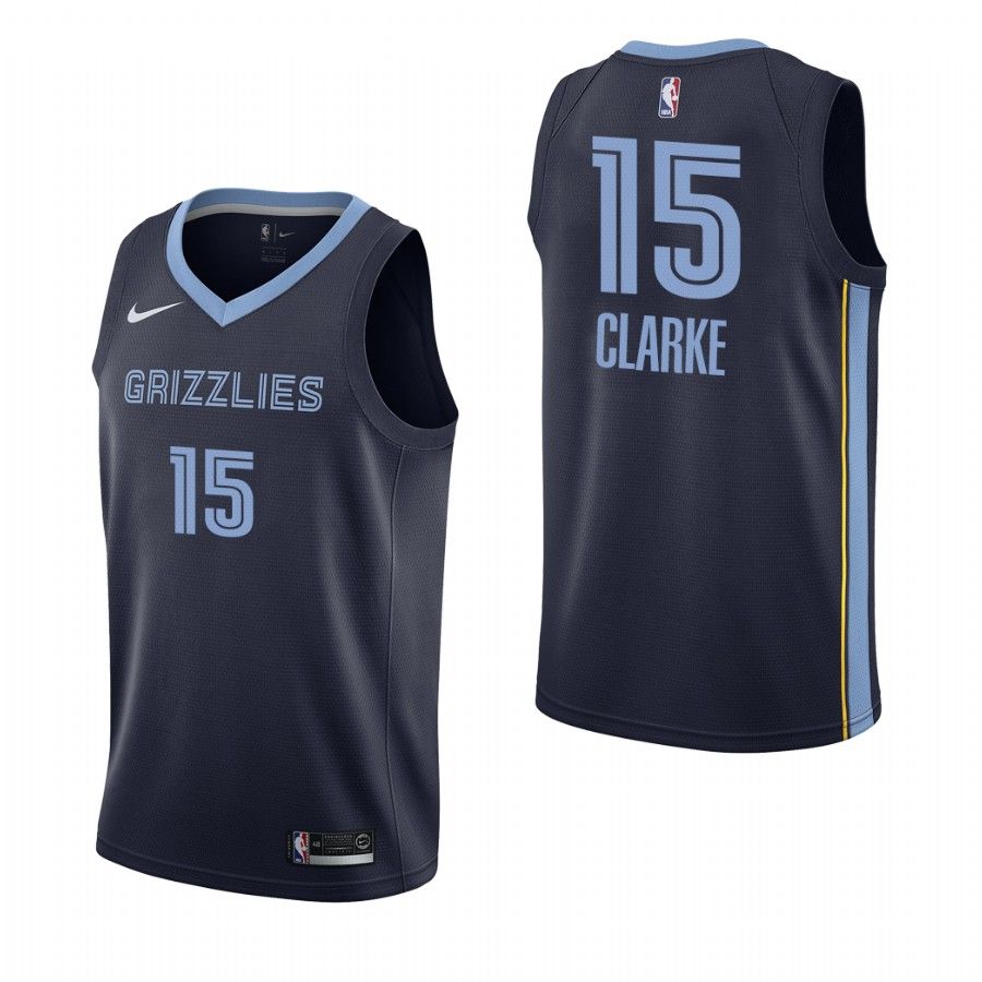 Баскетбольная джерси 2019-20 Memphis Grizzlies Brandon Clarke #15 Icon Edition