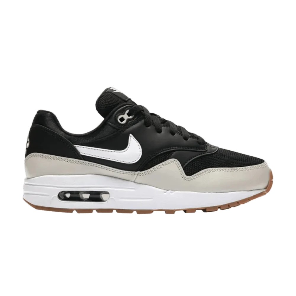 Krossovki-Nike-Air-Max-1-GS-Black-Light-Bone