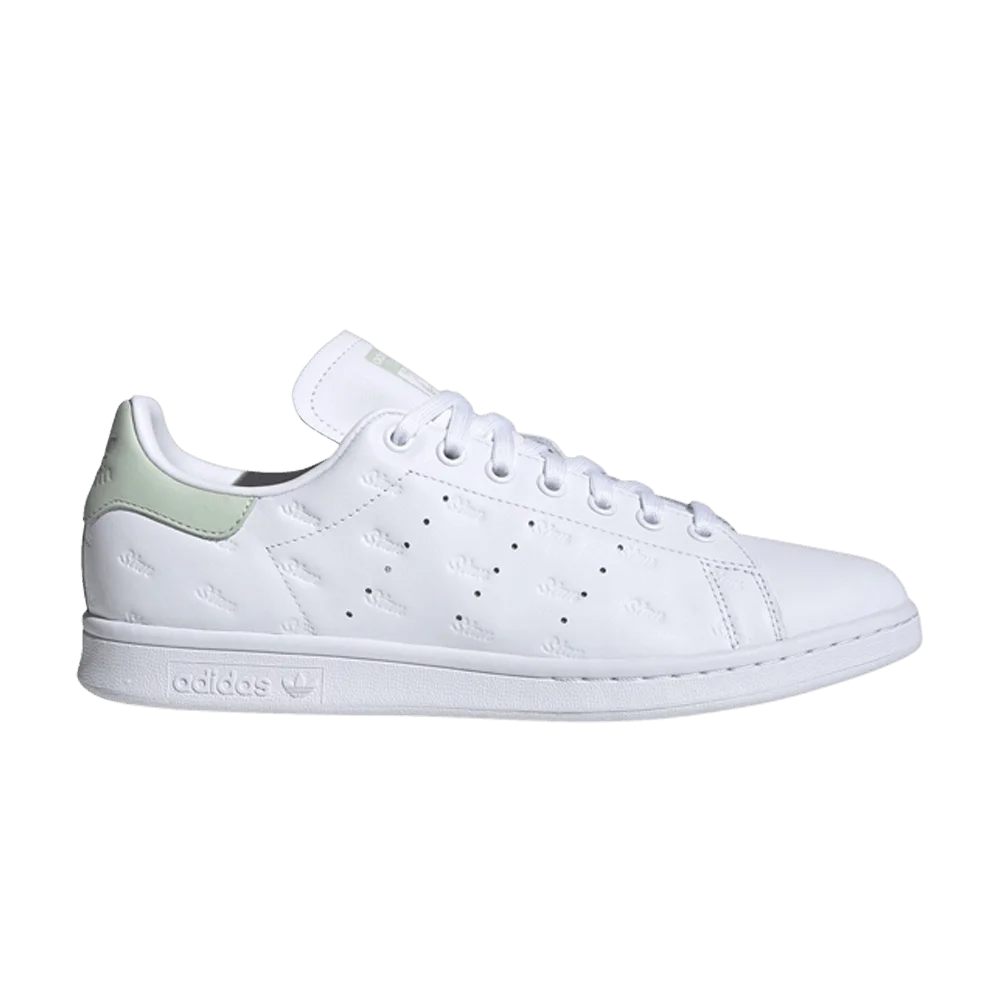 Krossovki-Adidas-Stan-Smith-White-Linen-Green