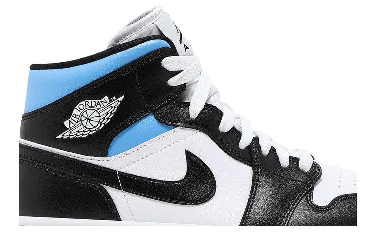 Кроссовки Wmns Air Jordan 1 Mid 'University Blue'