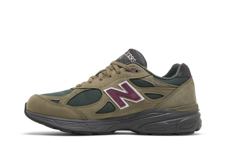 Кроссовки Teddy Santis x New Balance 990v3 Made in USA 'Green Purple'