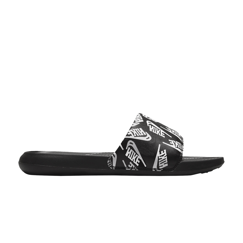 Nike Victori One Slide 'Repeat Logo - Black White'