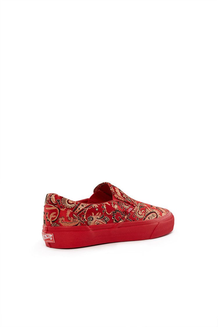 Кроссовки Vans Opening Ceremony x Slip-On LX 'Qi Pao II Red'