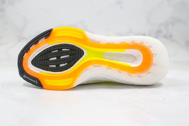 Кроссовки adidas UltraBoost 21 White Solar Yellow