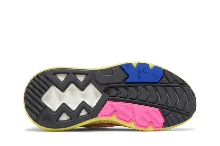 Кроссовки Adidas Wmns ZX 5000 Boost 'Wonder White Acid Yellow'