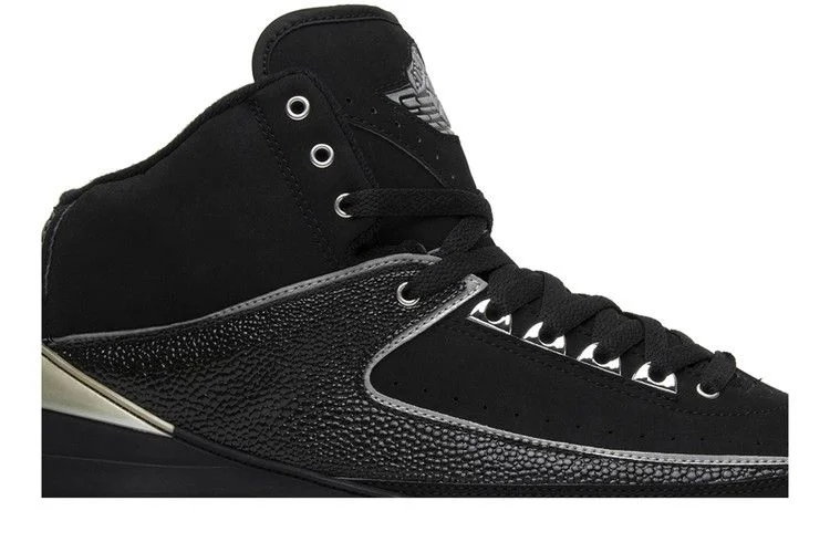 Кроссовки Air Jordan 2 Retro 'Black Chrome' 2004