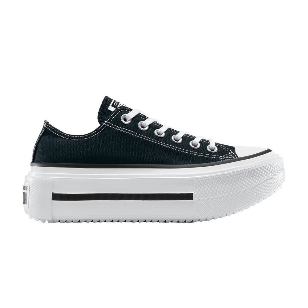 Кроссовки Converse Chuck Taylor All Star Lift Double Stack Low 'Black White'